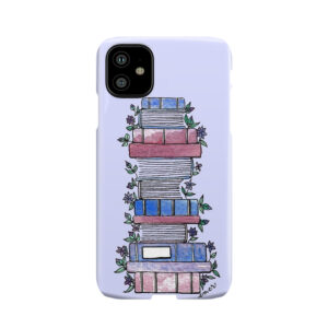 Flowery Books Phone Case