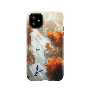 Flying In Autumn Tough Phone Case