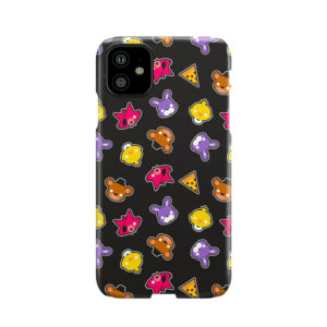 Fnaf // Freddy'S Faces Pattern Cute Kawaii Chibi For Kids Phone Case