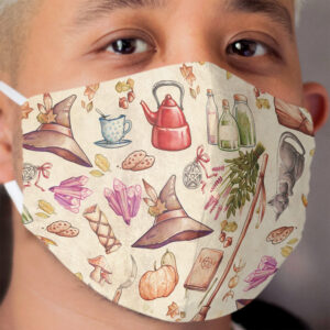 FOLK WITCH ELEMENTS Cloth Face Mask