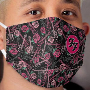 foo fighters Design Cloth Face Mask 3