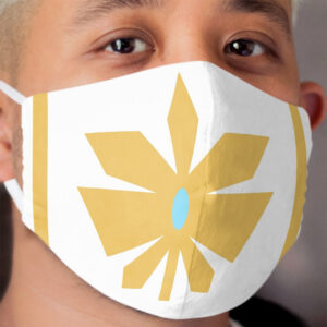 for the power of greyskuuuuull~ Cloth Face Mask
