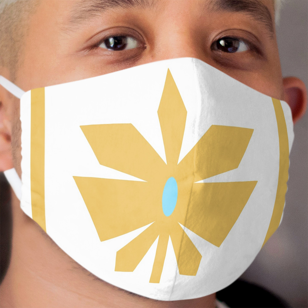 for the power of greyskuuuuull~ Cloth Face Mask