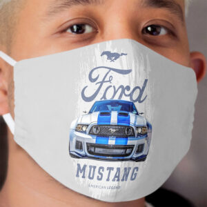 Ford mustang GT 500 American muscle car | Shelby cobra Cloth Face Mask