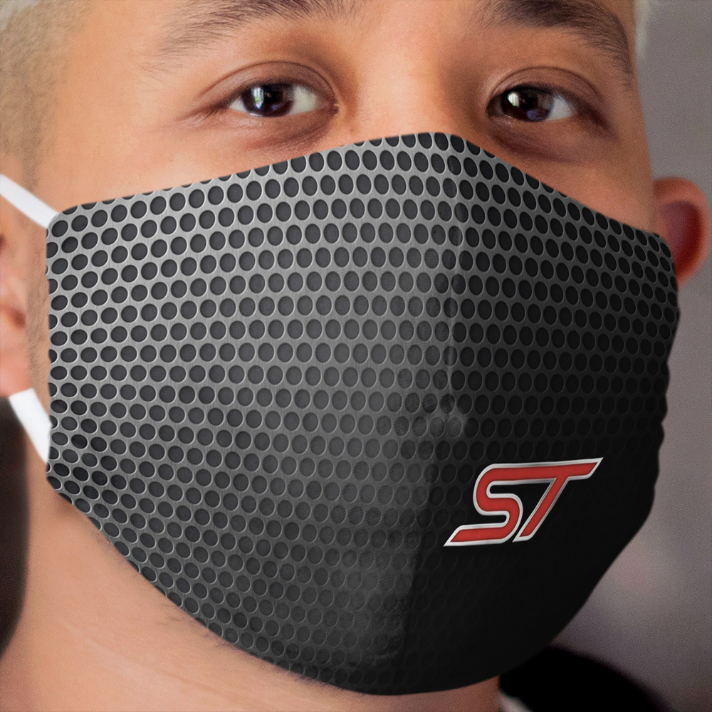 Ford ST small emblem on grille Cloth Face Mask