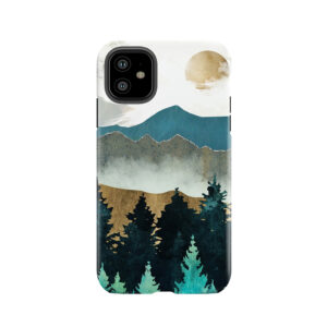 Forest Mist Tough Phone Case