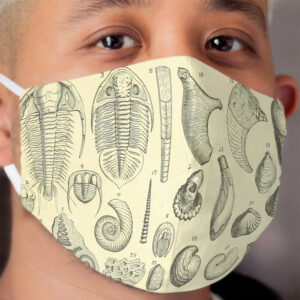 fossils Cloth Face Mask