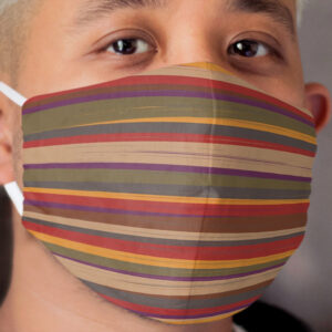 Fourth Doctor Scarf Cloth Face Mask