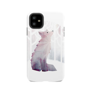 Fox In The Snow Tough Phone Case