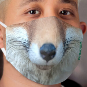 Fox Snout Cloth Face Mask