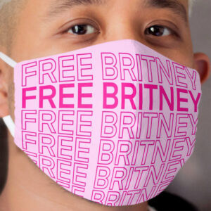 Free Britney Cloth Face Mask