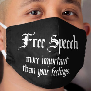 Free Speech Cloth Face Mask 2
