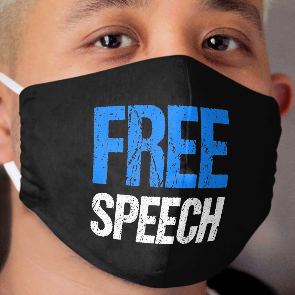 Free Speech Cloth Face Mask