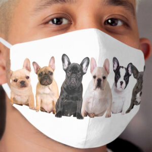 French Bulldog Cloth Face Mask