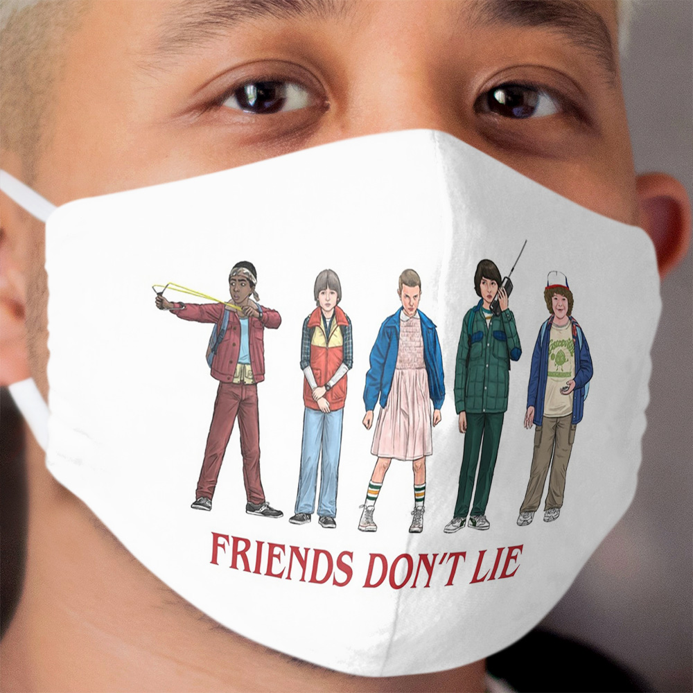 FRIENDS DON'T LIE - 2016 Cloth Face Mask