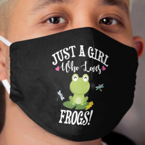 Frog Cloth Face Mask 2