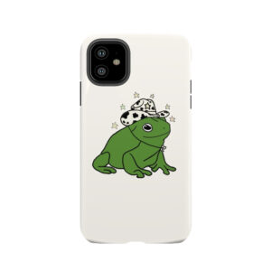Frog With A Cowboy Hat _ Tough Phone Case
