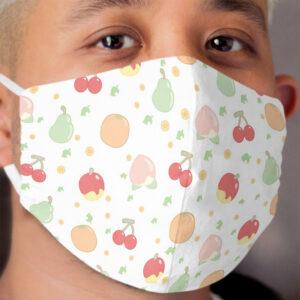 Fruit Pattern Cloth Face Mask