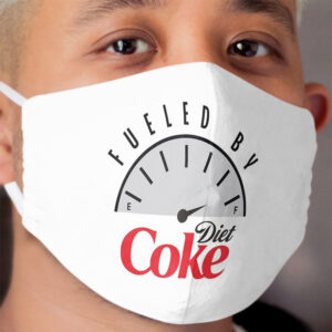 Fueled by Diet Coke Cloth Face Mask