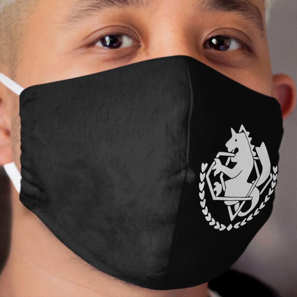 Fullmetal Alchemist - State Alchemist Insignia (White) Cloth Face Mask