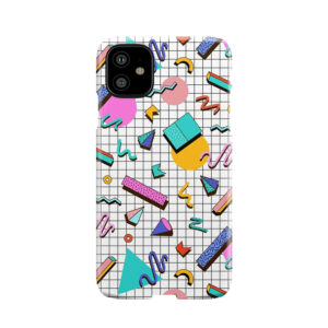 Funky 80S Eighties Memphis Pattern Design Phone Case