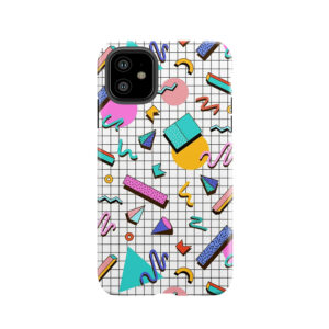 Funky 80S Eighties Memphis Pattern Design Tough Phone Case