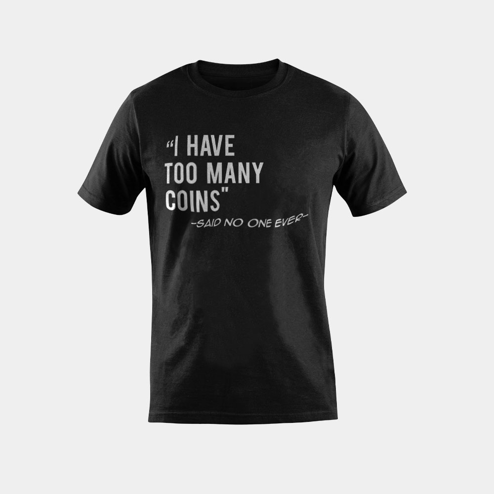 Funny Coins Collector Gift T-Shirt