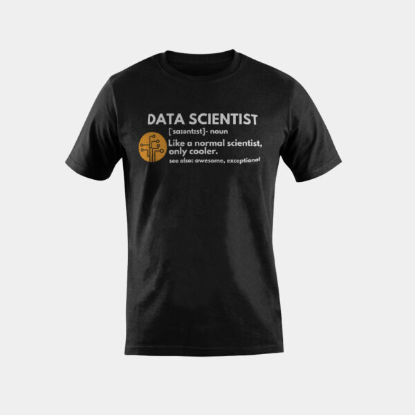 Funny Data Scientist Definition Computer Science T-Shirt