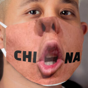 Funny Donald Trump Saying CHINA Facemask Political Humor Cloth Face Mask