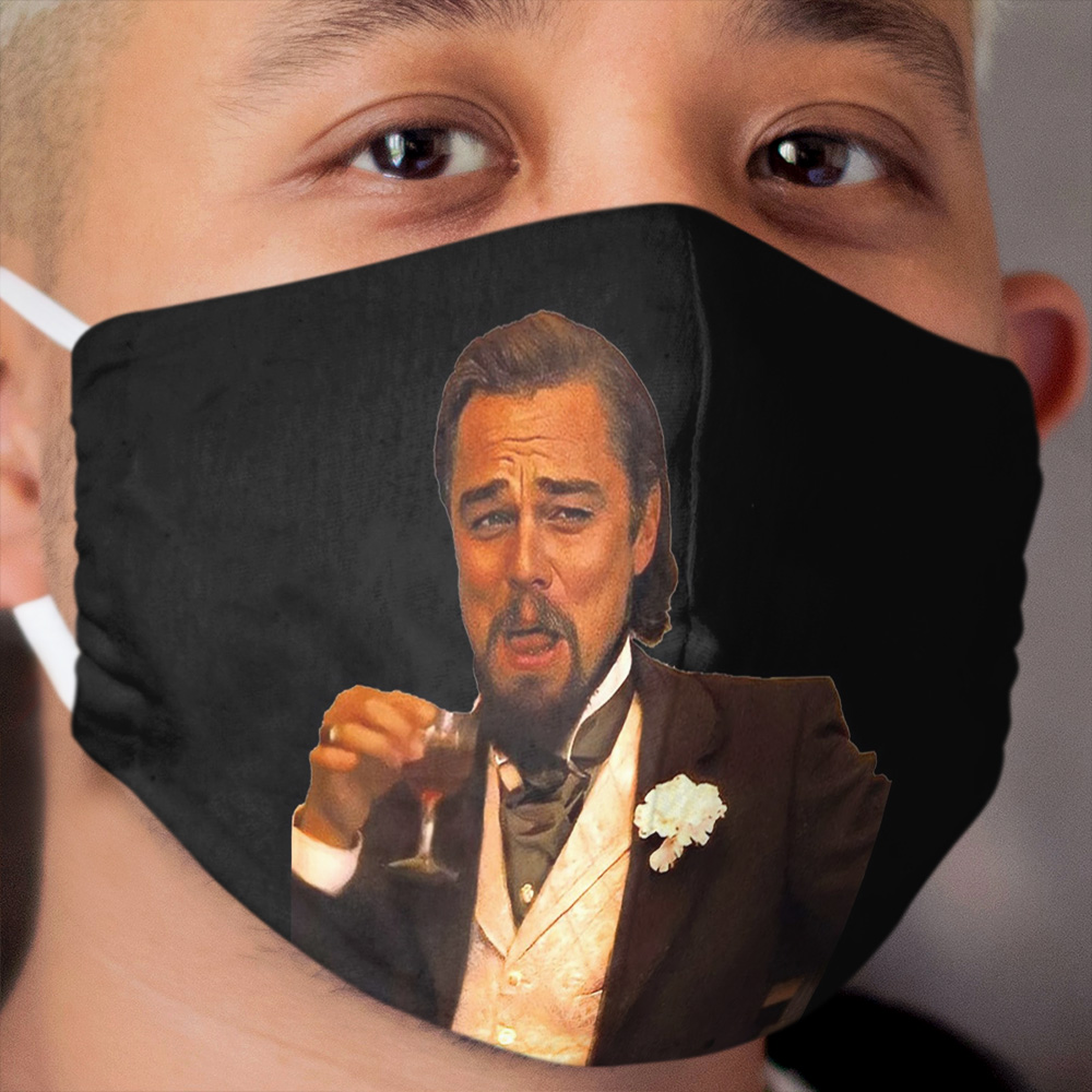funny leonardo dicaprio Cloth Face Mask