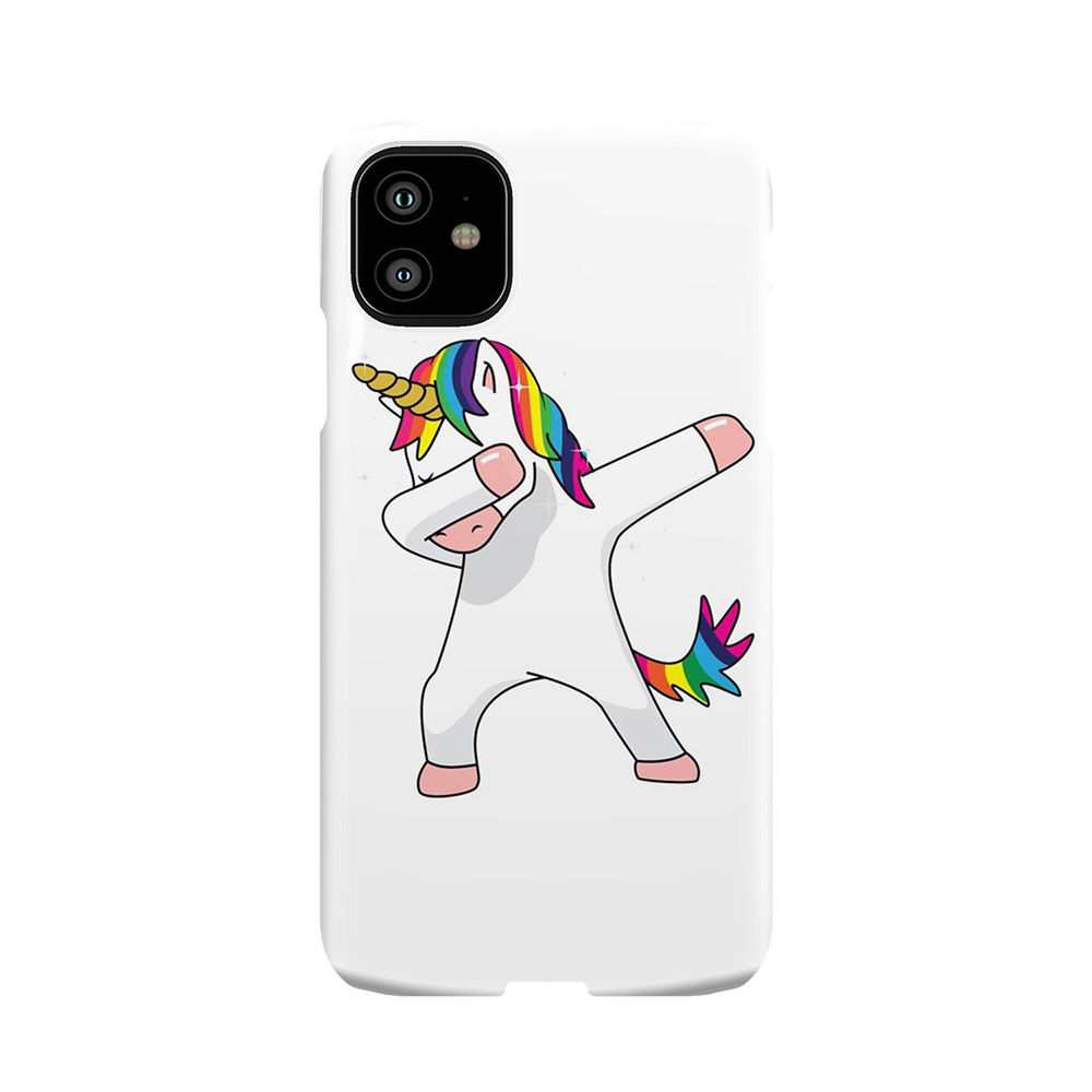 Funny Magic Hip Hop Unicorn Dab Dabbing Phone Case
