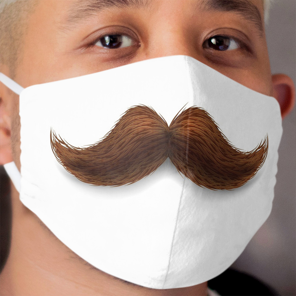 Funny mask - beard - face Cloth Face Mask