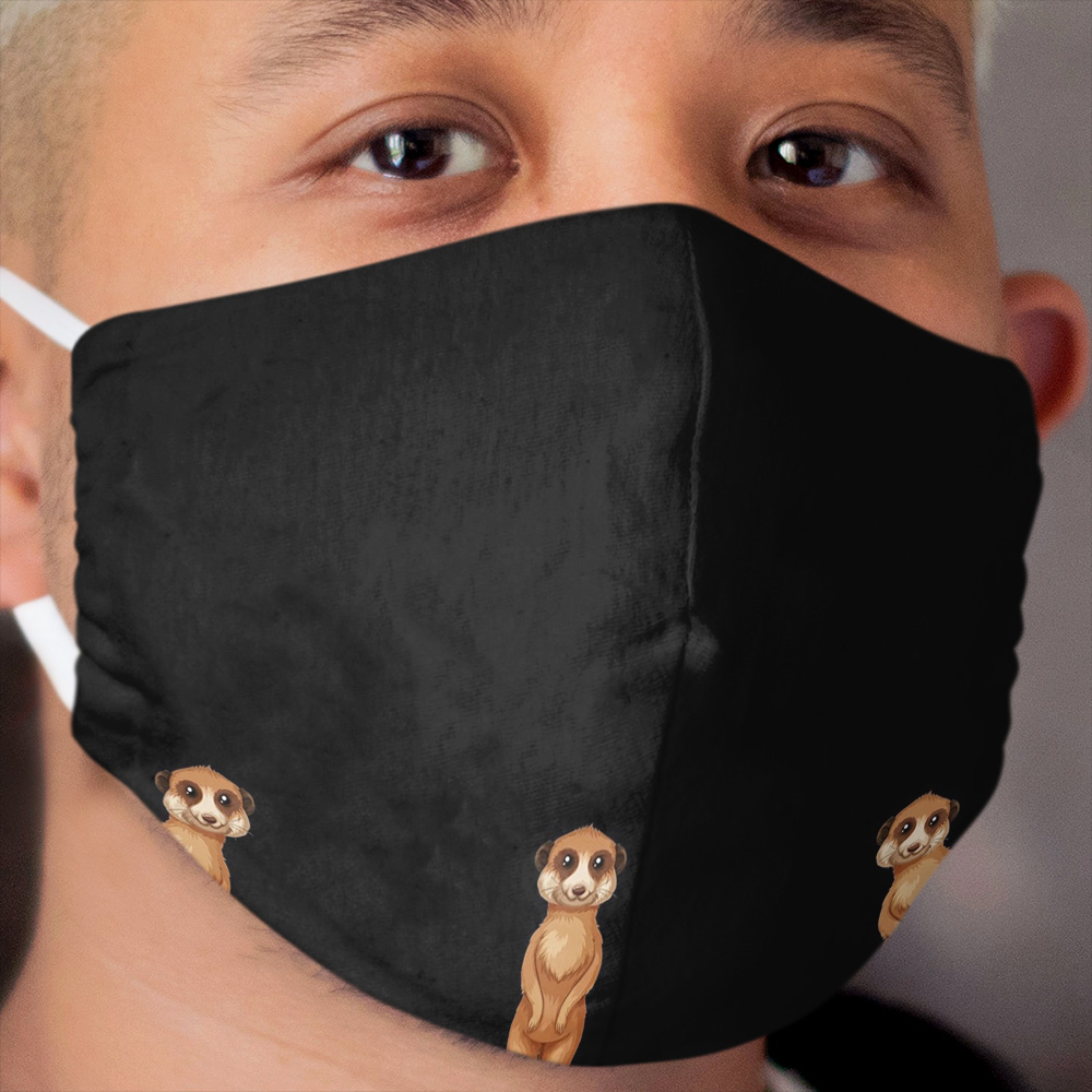 Funny Meerkats Cloth Face Mask