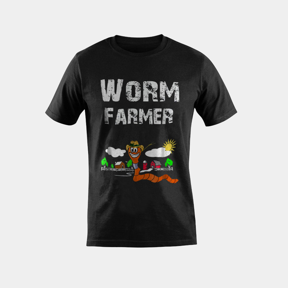Funny Worm Farm Shirt-Worm Composting T-Shirt