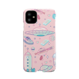 Galaxy Babe Pattern Phone Case