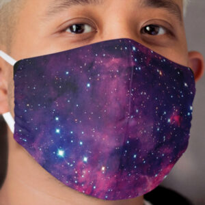 Galaxy print ,galaxy mask ,quarantine galaxy Cloth Face Mask 2