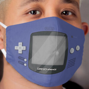 Gameboy Advance - Indigo Cloth Face Mask