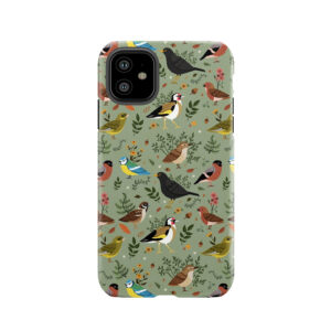 Garden Birds Tough Phone Case