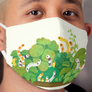 Garden eel Cloth Face Mask