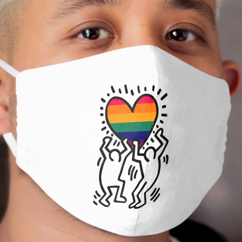 Gay Haring Cloth Face Mask