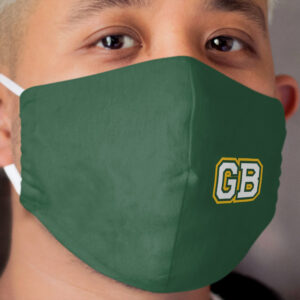 GB - Green Background Cloth Face Mask