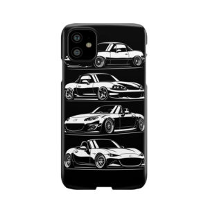 Generations. Mx5 Miata Phone Case