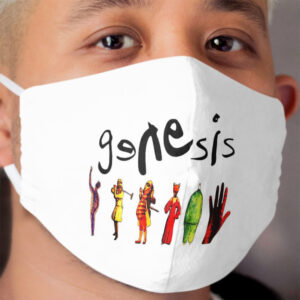 Genesis - Rock Band Cloth Face Mask