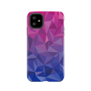 Geometric Bi Pride Tough Phone Case