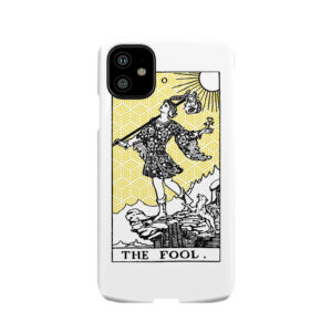 Geometric Tarot Print - The Fool Phone Case