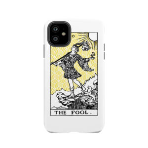 Geometric Tarot Print - The Fool Tough Phone Case