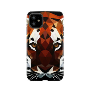 Geometric Tiger Tough Phone Case