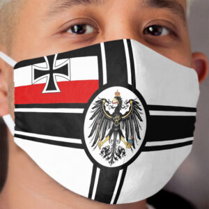 German Armed Forces WWI Flag. Cloth Face Mask