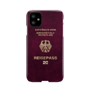 German Passport Vintage Phone Case