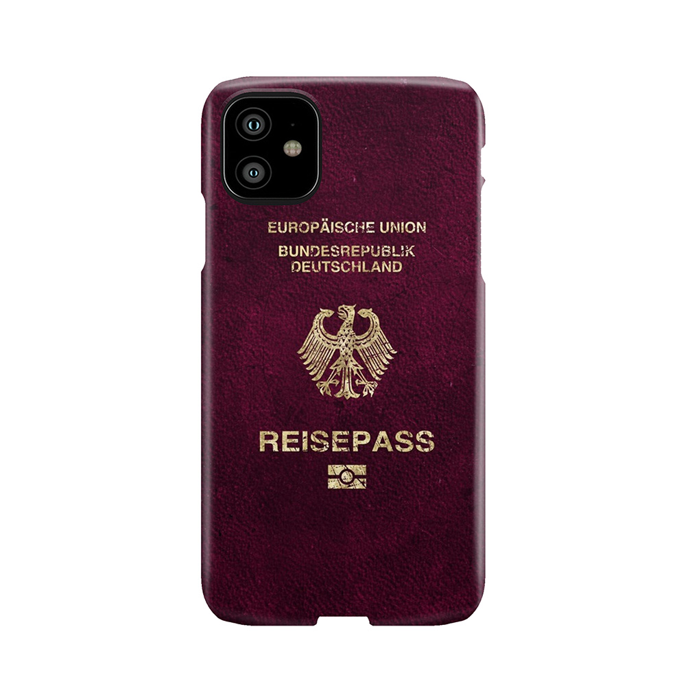 German Passport Vintage Phone Case